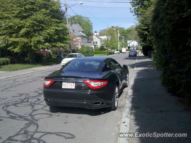 Maserati GranTurismo spotted in Brookline, Massachusetts