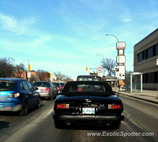 Aston Martin DB7 spotted in Winnipeg, Canada