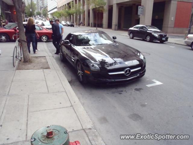 Mercedes SLS AMG spotted in Montreal, Canada