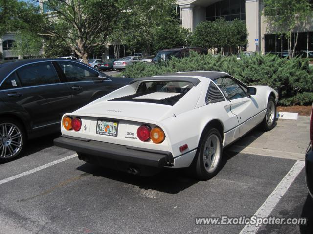 Ferrari 308 spotted in Ponte Vedra Beach, Florida