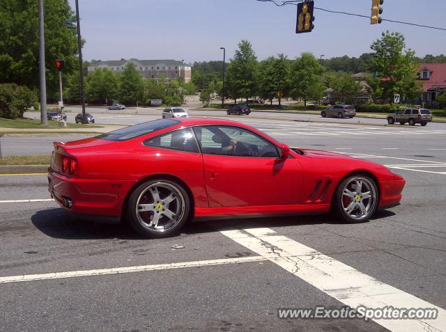 Ferrari 575M spotted in Alpharetta, Georgia