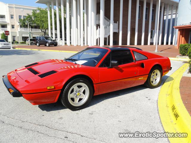 Ferrari 308 spotted in Winter Garden, Florida