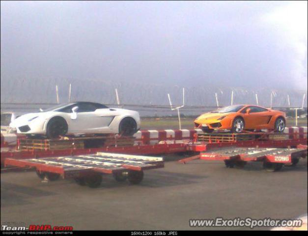 Lamborghini Gallardo spotted in Chennai, India