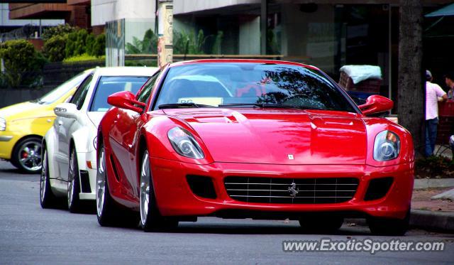 Ferrari 599GTB spotted in Bogotá, Colombia