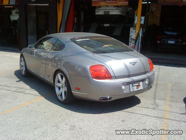 Bentley Continental spotted in Mexico, Mexico