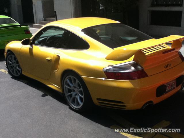 Porsche 911 GT2 spotted in Paris, France