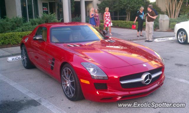 Mercedes SLS AMG spotted in Jacksonville, Florida