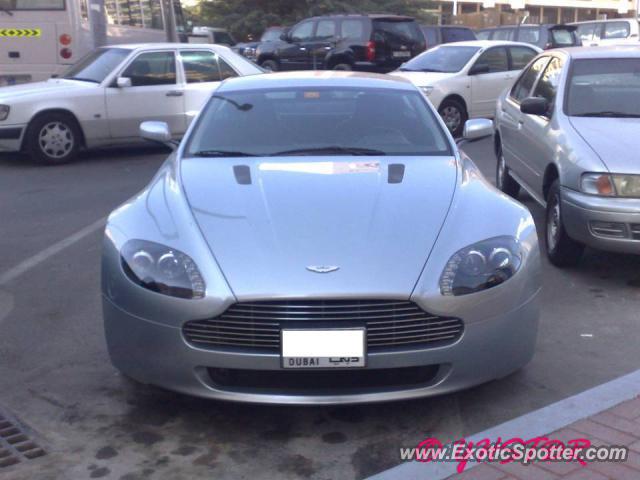 Aston Martin Vantage spotted in Abu Dhabi, United Arab Emirates