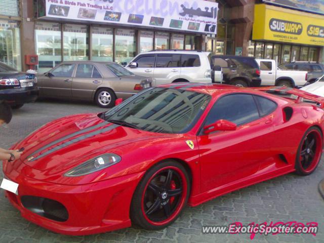 Ferrari F430 spotted in Abu Dhabi, United Arab Emirates