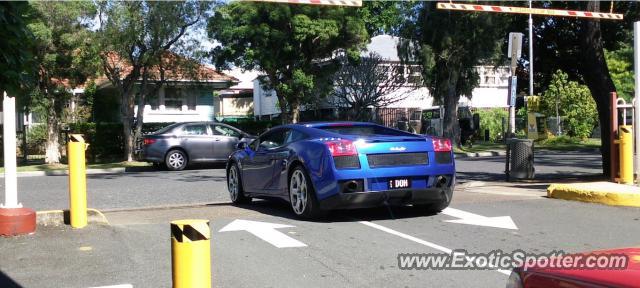 Lamborghini Gallardo spotted in Brisbane, Australia