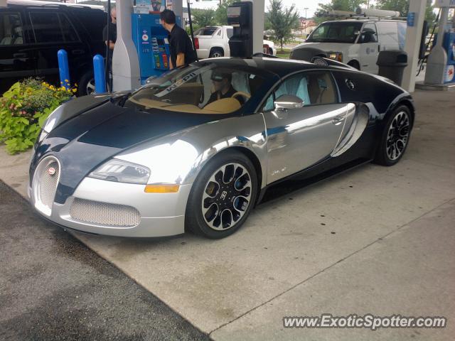 Bugatti Veyron spotted in St. Louis, Missouri