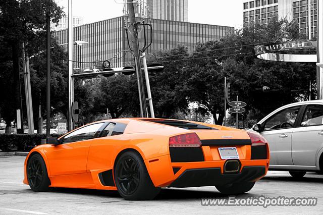 Lamborghini Murcielago spotted in Houston, Texas