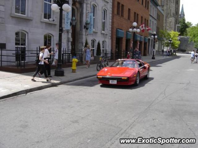 Ferrari 308 spotted in Ottawa, Canada
