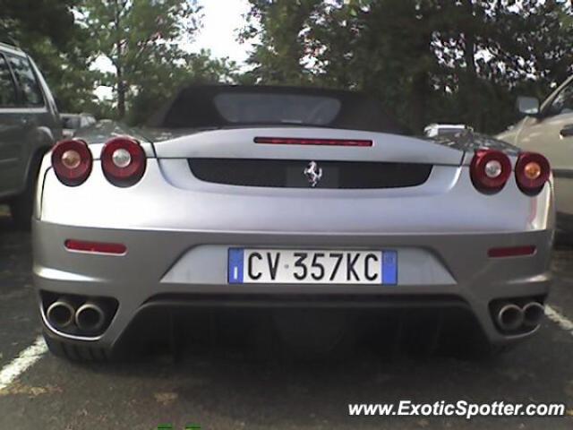 Ferrari F430 spotted in Milan, Italy