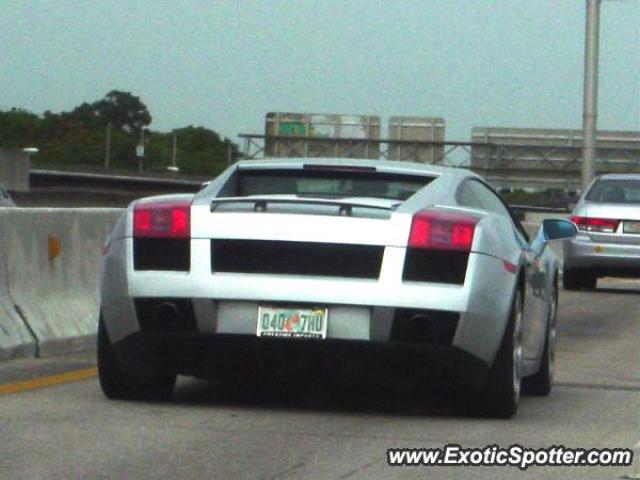 Lamborghini Gallardo spotted in Miami, Florida