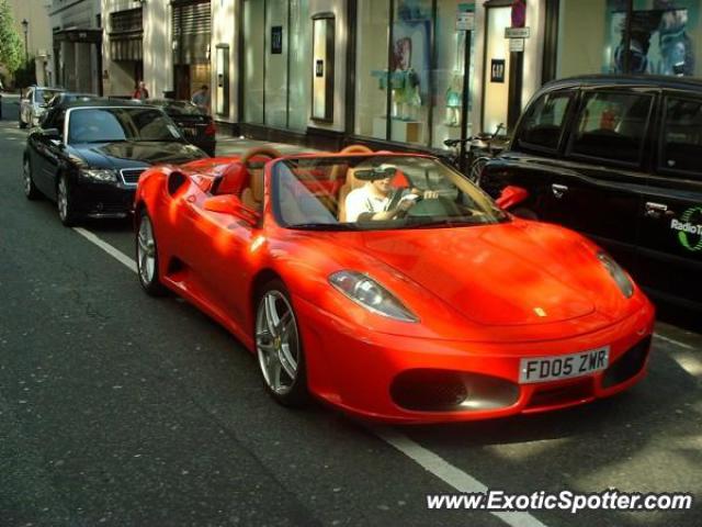 Ferrari F430 spotted in London, United Kingdom