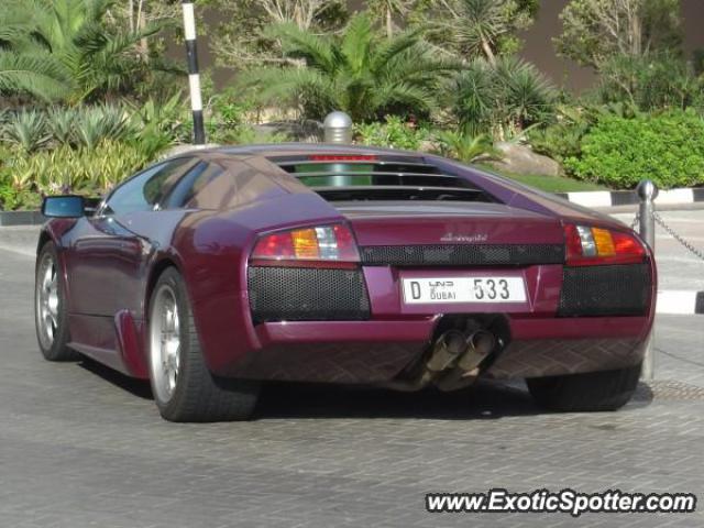 Lamborghini Murcielago spotted in Dubai, United Arab Emirates