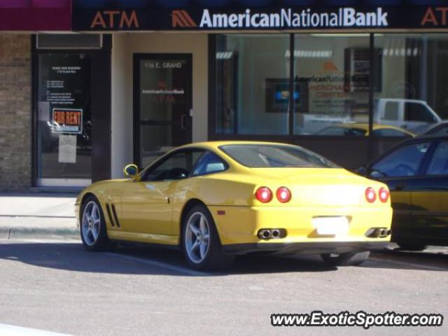 Ferrari 550 spotted in Laramie, Wyoming