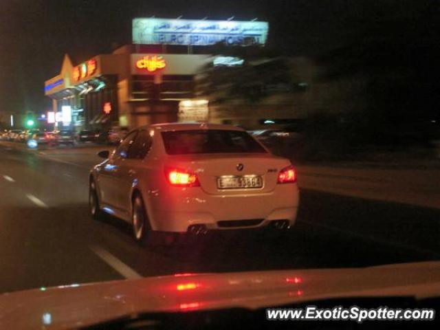 BMW M5 spotted in Dubai, United Arab Emirates