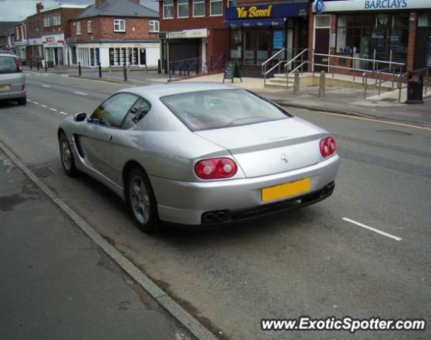 Ferrari 456 spotted in Hagley, United Kingdom
