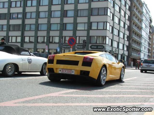 Lamborghini Gallardo spotted in Knokke, Belgium