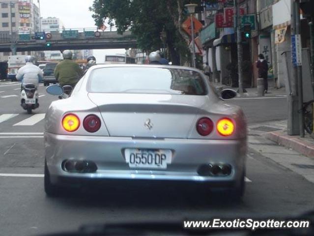 Ferrari 550 spotted in Taipei, Taiwan