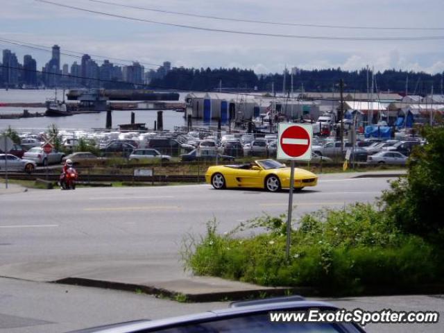 Ferrari F355 spotted in Vancouver, Canada