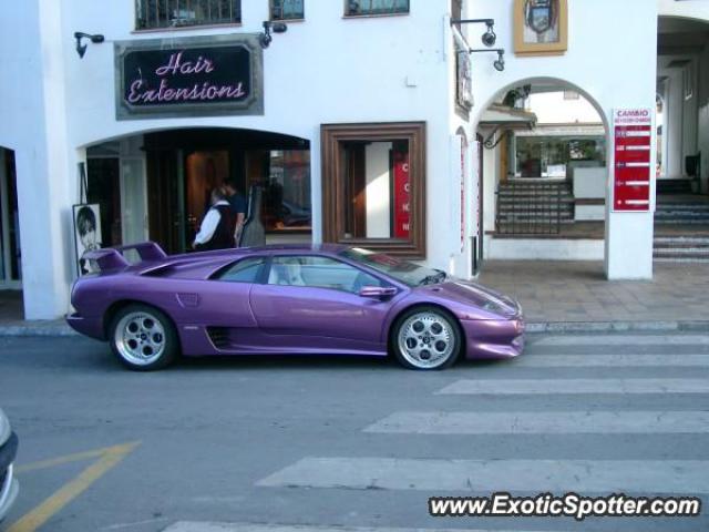 Lamborghini Diablo spotted in Marbella, Spain