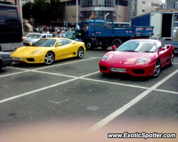 Ferrari 360 Modena spotted in Le Mans, France