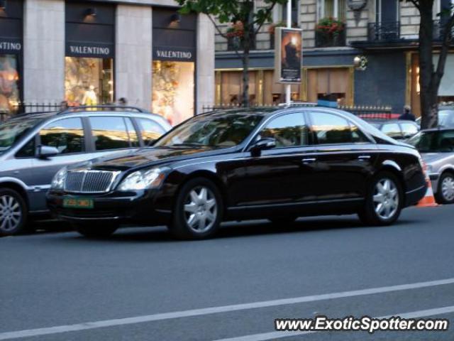 Mercedes Maybach spotted in Paris, France