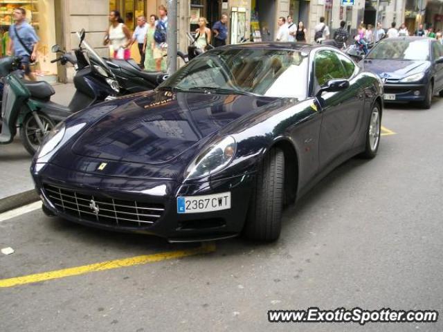 Ferrari 612 spotted in Barcelona, Spain