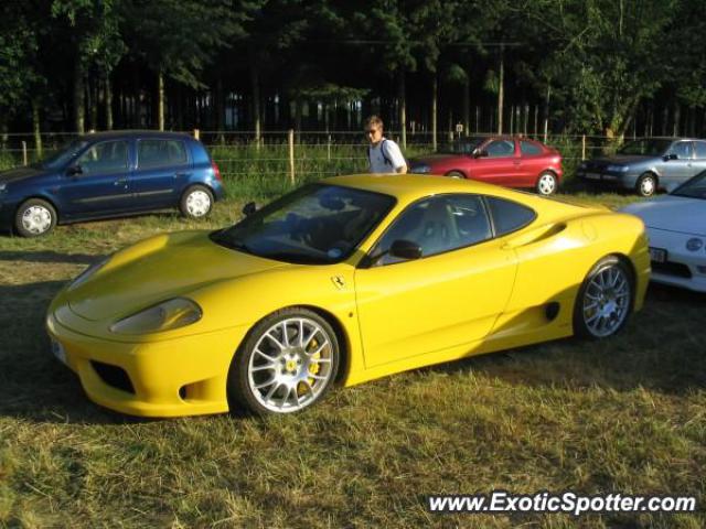 Ferrari 360 Modena spotted in Le mans, France