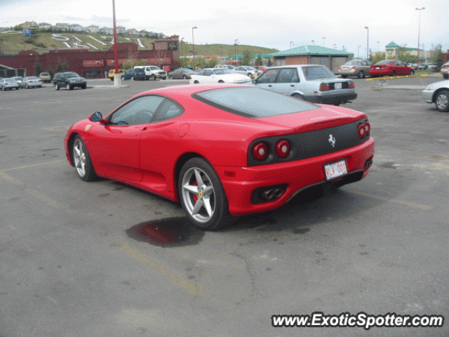 Ferrari 360 Modena spotted in Calgary AB, Canada