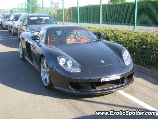 Porsche Carrera GT spotted in Magny-Cours, France