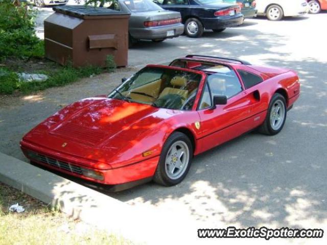 Ferrari 328 spotted in Toronro, Canada