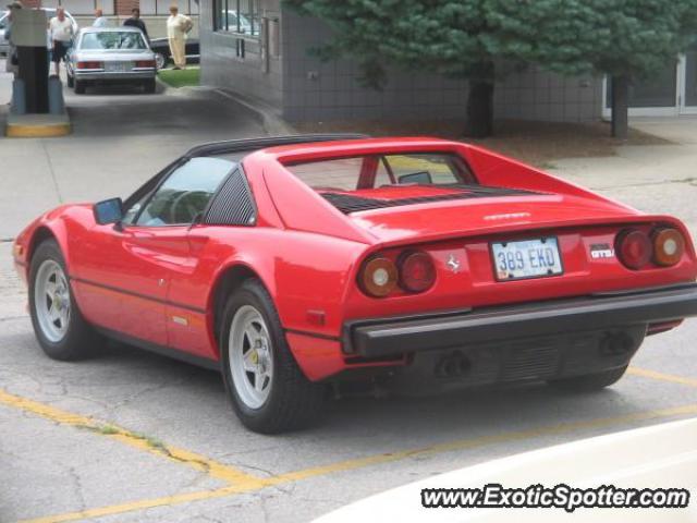 Ferrari 308 spotted in Des Moines, Iowa