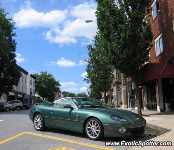 Aston Martin DB7 spotted in Greenwich, Connecticut