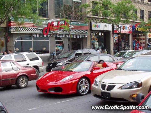 Ferrari F430 spotted in Montreal, Canada