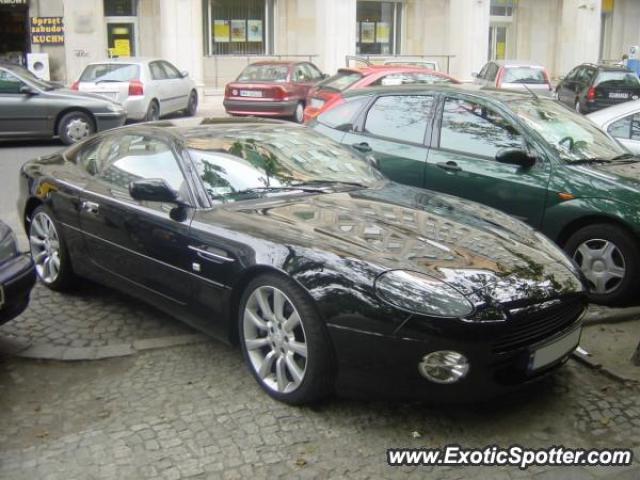 Aston Martin DB7 spotted in Warsaw, Poland