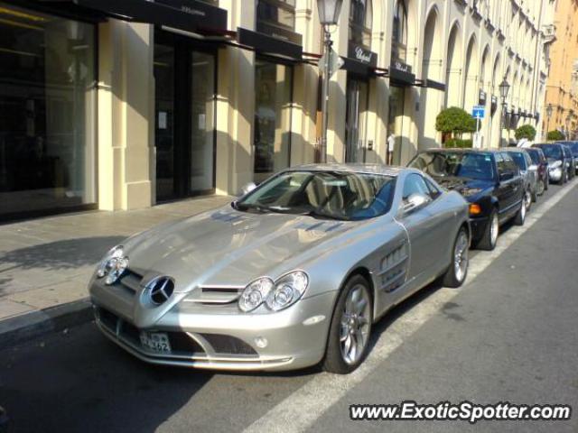 Mercedes SLR spotted in Munich, Germany