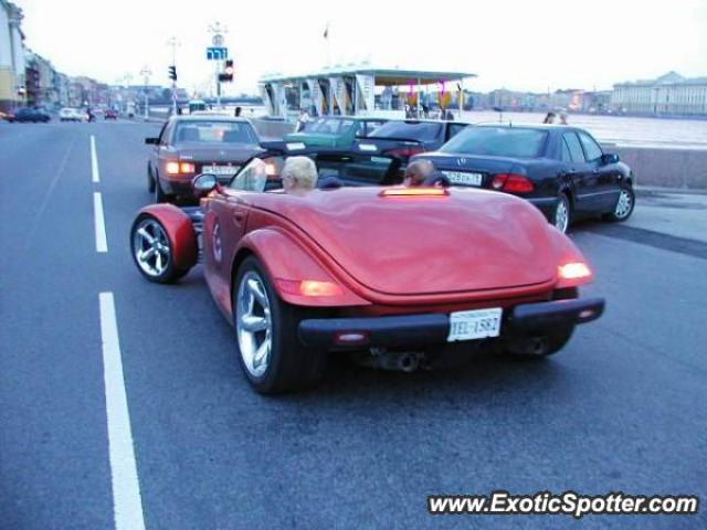 Plymouth Prowler spotted in St. Petersburg, Russia