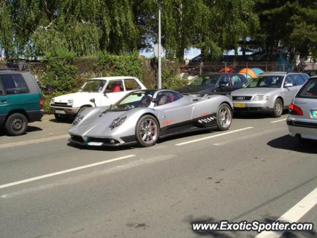 Pagani Zonda spotted in Le Mans, France