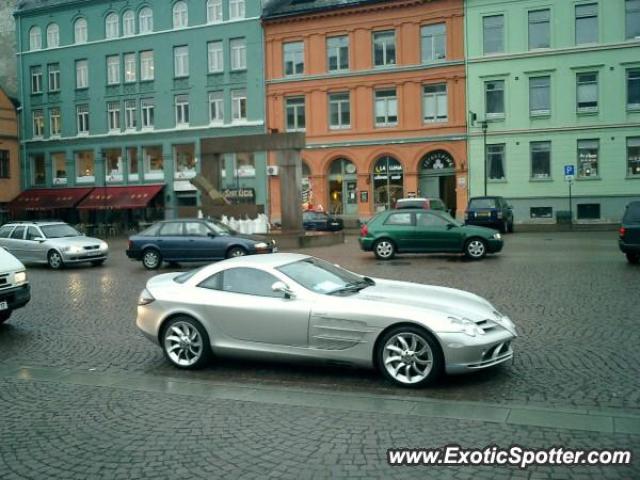 Mercedes SLR spotted in Oslo, Norway