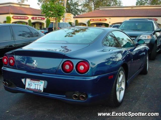 Ferrari 550 spotted in Camarillo, California