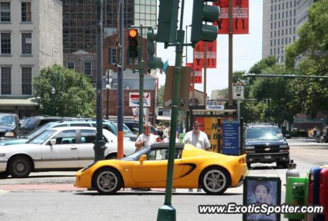 Lotus Elise spotted in New Orleans, Louisiana