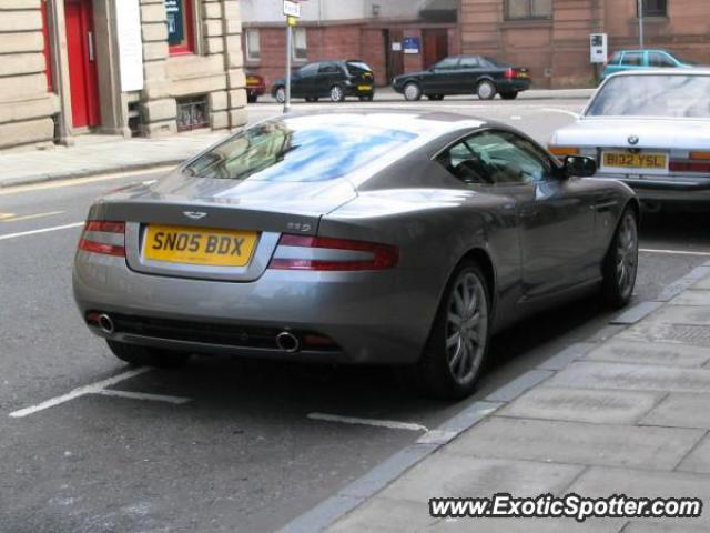 Aston Martin DB9 spotted in Dundee, United Kingdom