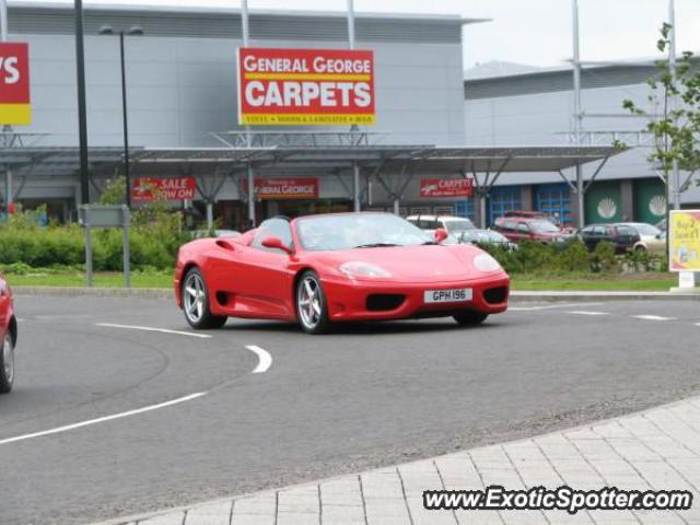Ferrari 360 Modena spotted in Dundee, United Kingdom