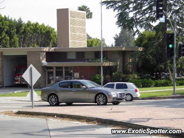 Maserati Quattroporte spotted in Los Angeles, California