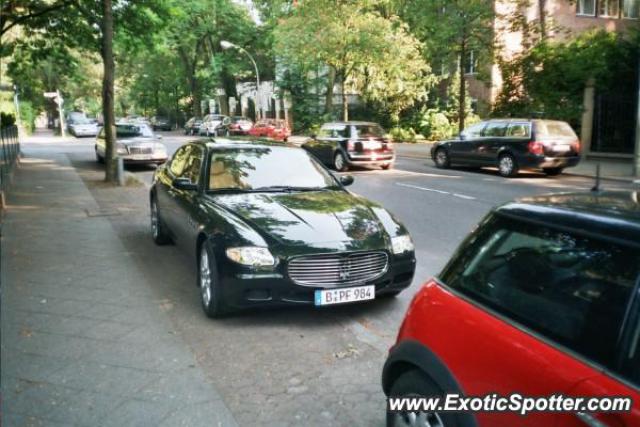 Maserati Quattroporte spotted in Berlin, Germany