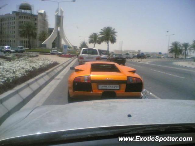 Lamborghini Murcielago spotted in Doha, Qatar